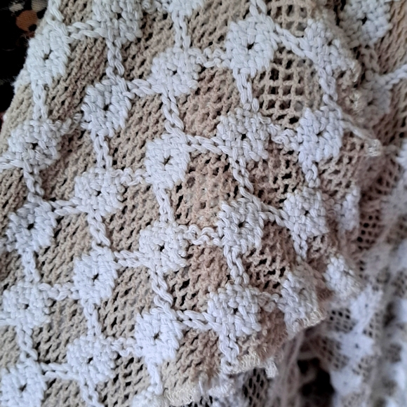 Vintage lace crochet cardigan - Picture 3 of 6